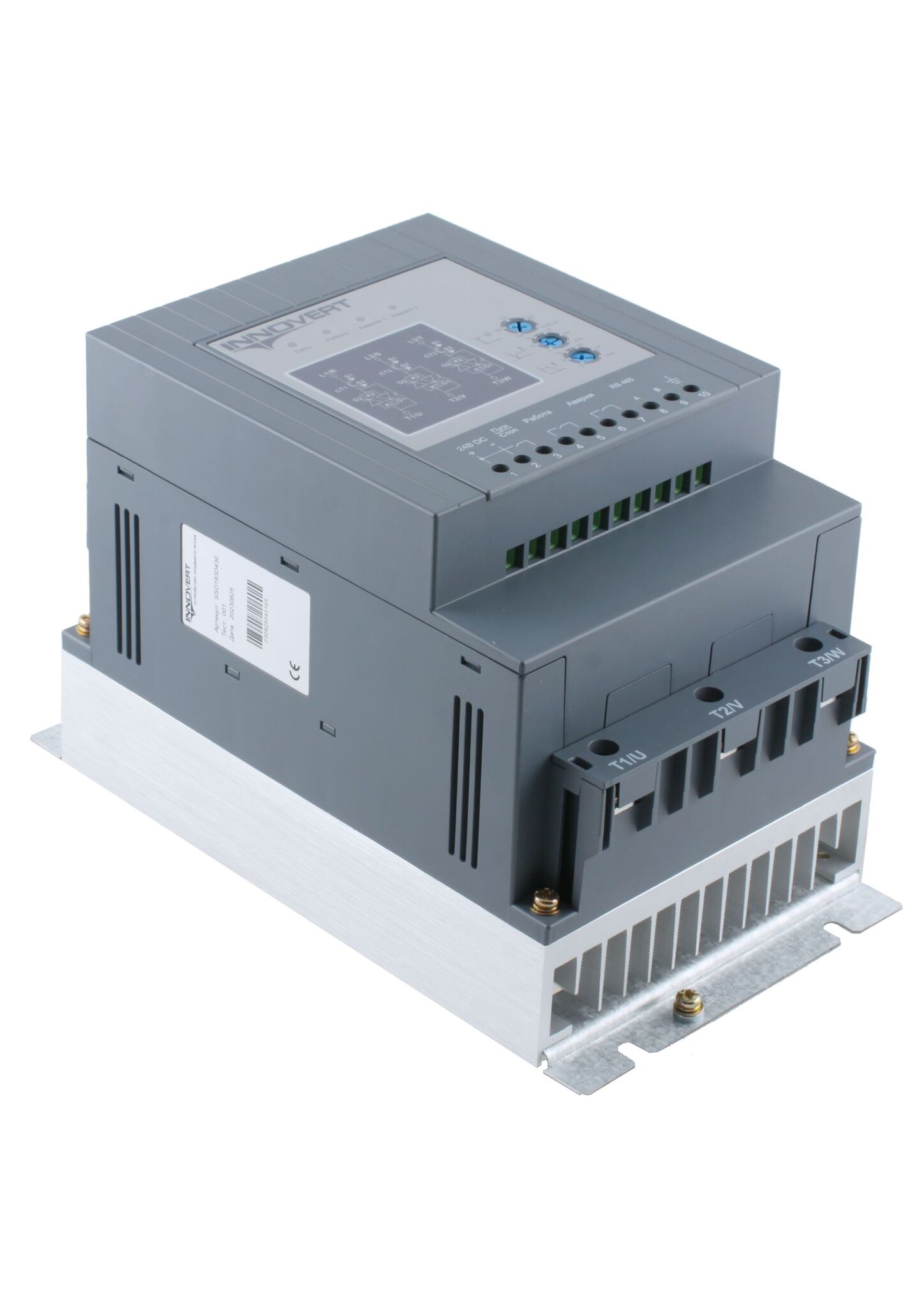 Устройство плавнго пуска INNOVERT SSD373D43E, 37кВт, 380В, 75А
