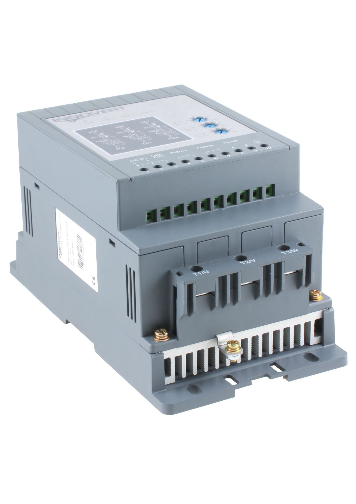 Устройство плавнго пуска INNOVERT SSD113A43E, 11кВт, 380В, 22А