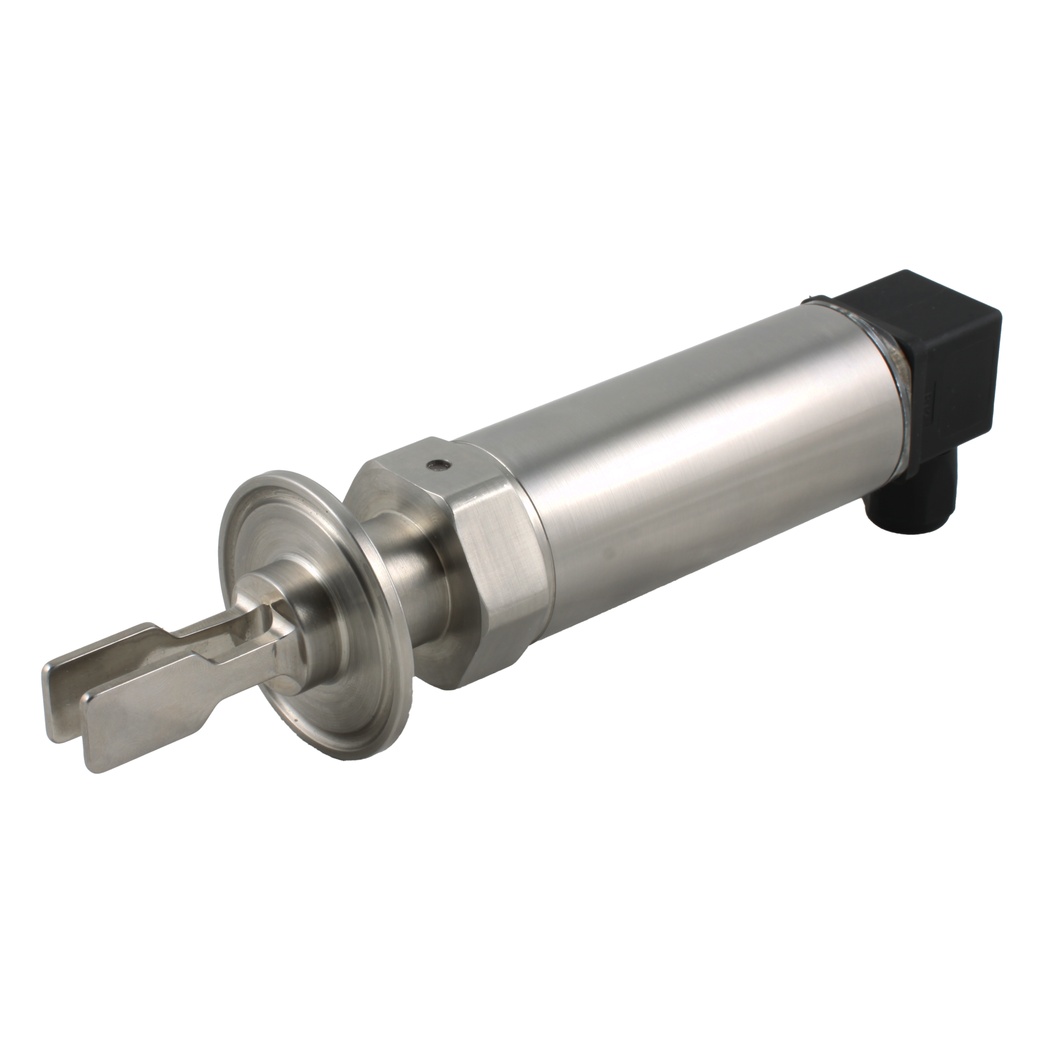 Вибрационный датчик уровня жидкостей INNOLEVEL, -40 +150°С, Pmax=40 bar, 12 - 55 VDC, IP65, соединение - Clamp DN40, удлинение 40 мм, нерж. сталь 316L, электрополировка зондов