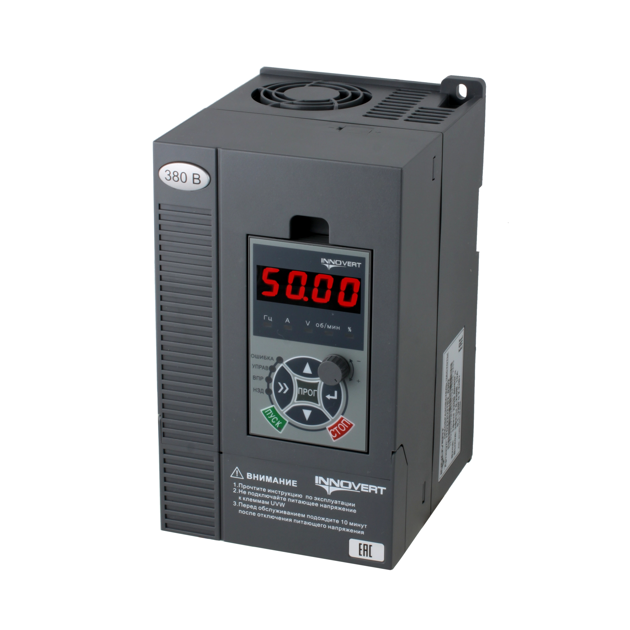 Преобразователь частоты INNOVERT PUMP IHD222P43T, 2,2кВт, 380В, 6А