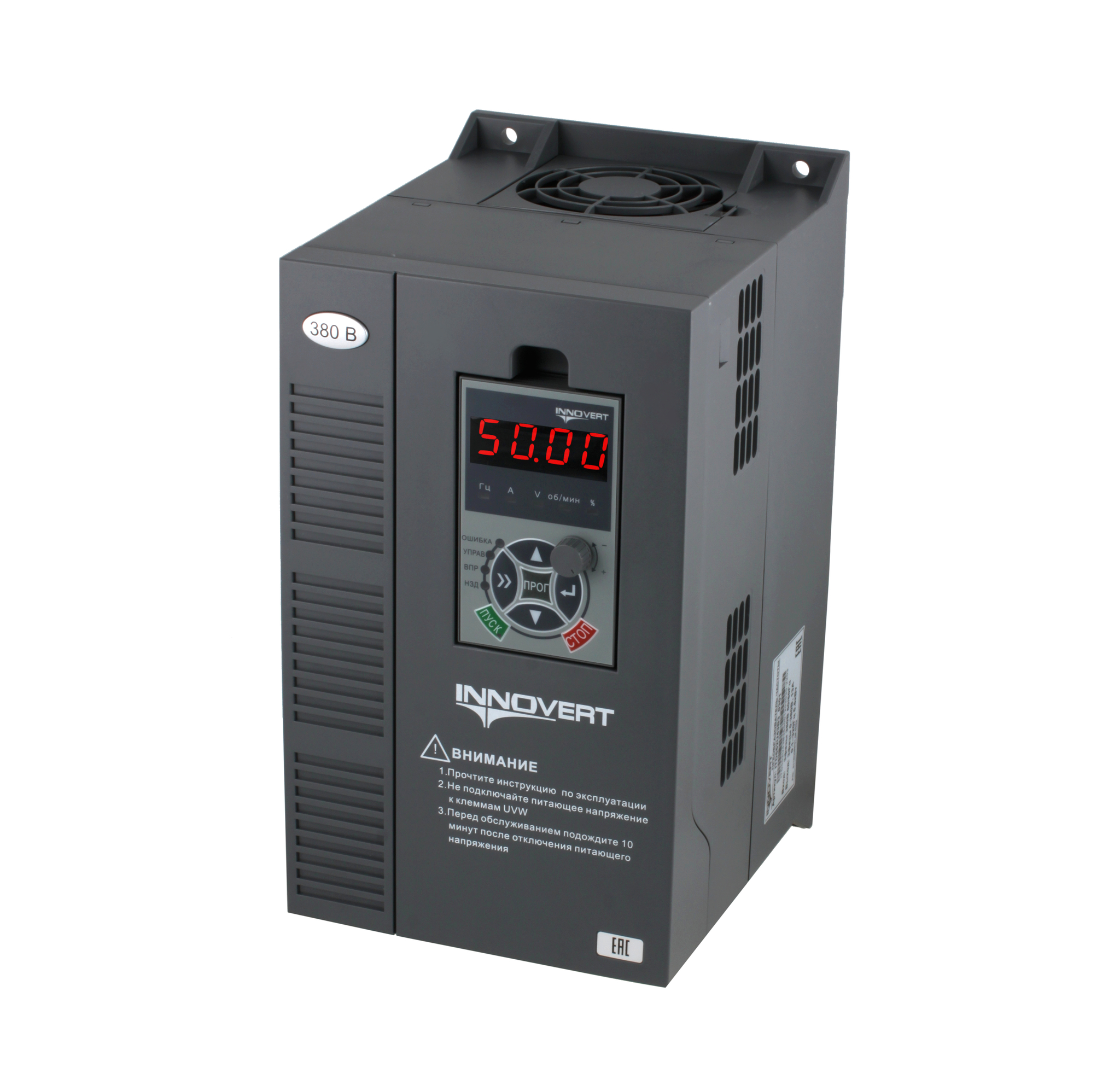 Преобразователь частоты INNOVERT PUMP IHD752P43T, 7,5кВт, 380В, 17А