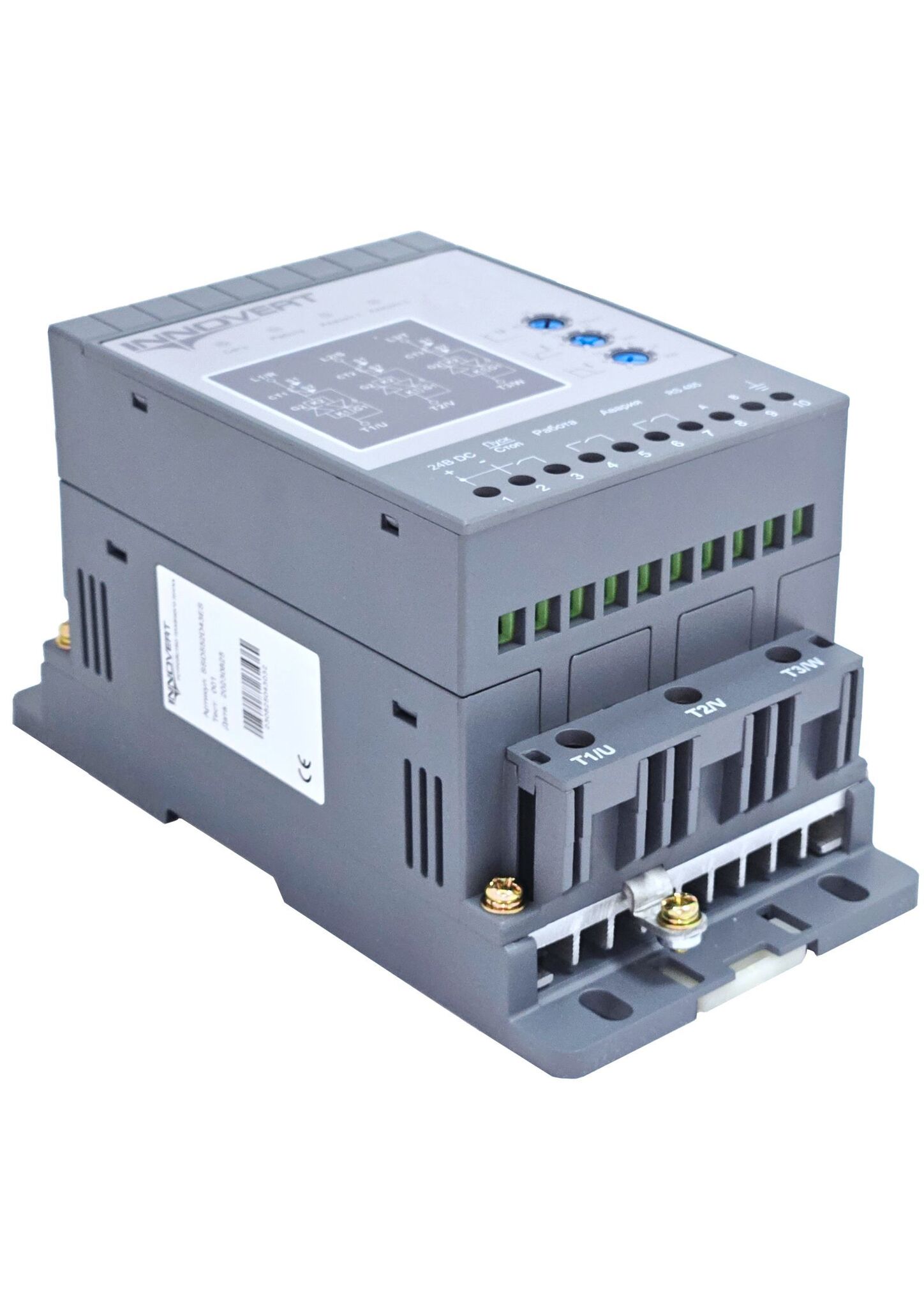 Устройство плавнго пуска INNOVERT SSD402A43E, 4кВт, 380В, 7.5А