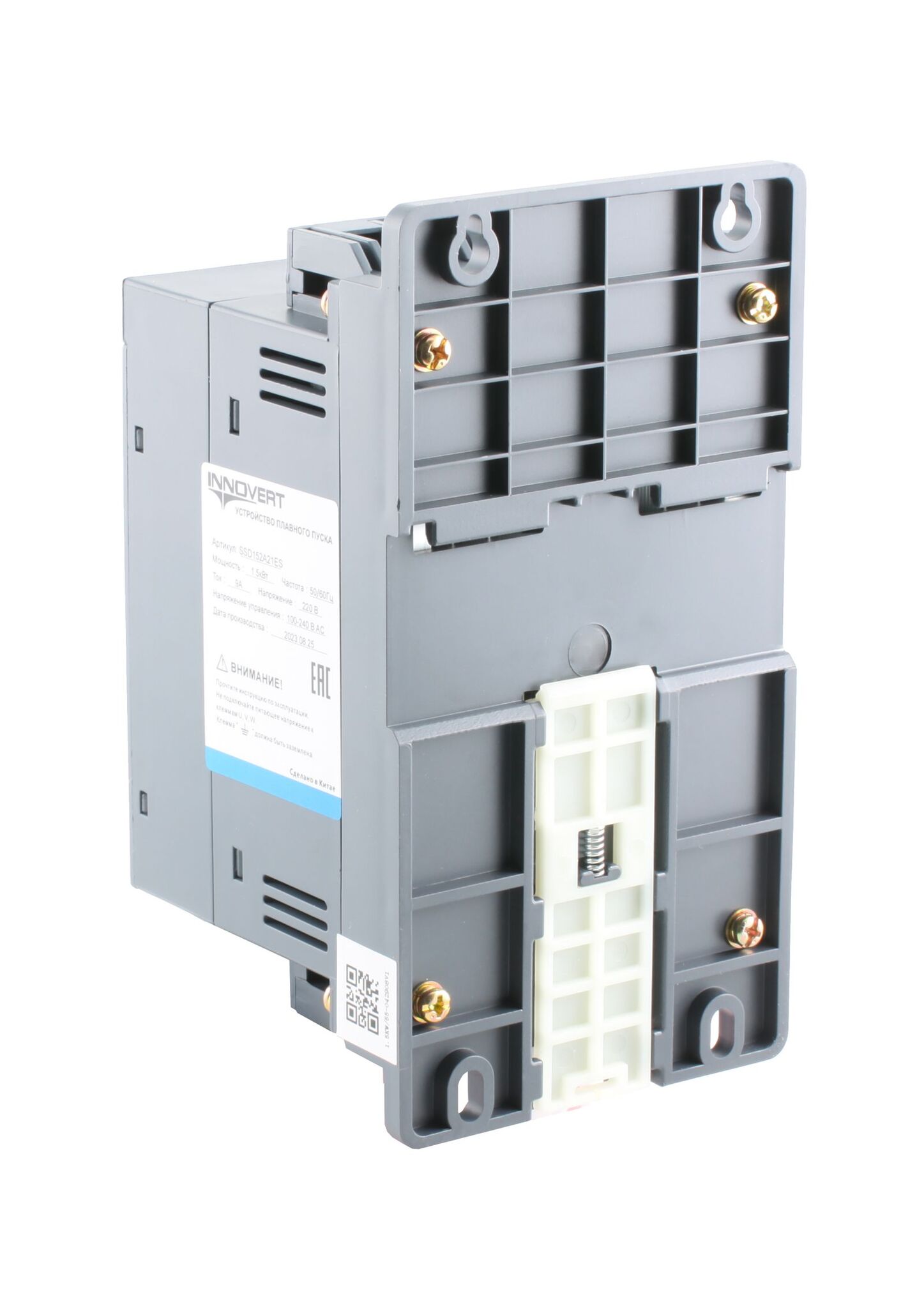 Устройство плавнго пуска INNOVERT SSD112D21E, 1,1кВт, 220В, 6А