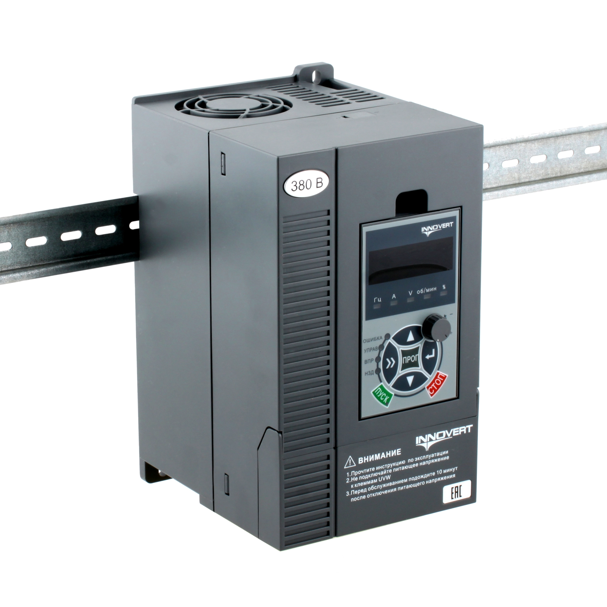 Преобразователь частоты INNOVERT PUMP IHD222P43T, 2,2кВт, 380В, 6А