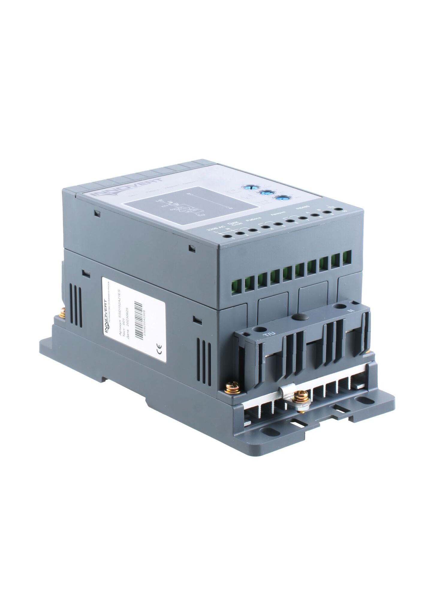 Устройство плавнго пуска INNOVERT SSD112D21E, 1,1кВт, 220В, 6А
